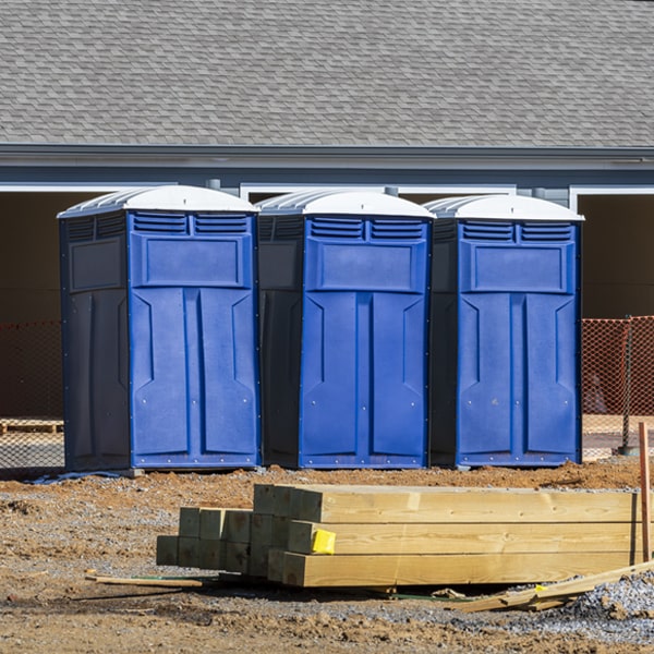 do you offer hand sanitizer dispensers inside the portable toilets in New Braintree MA